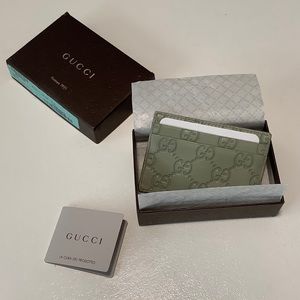 Gucci Signature Card Holder
